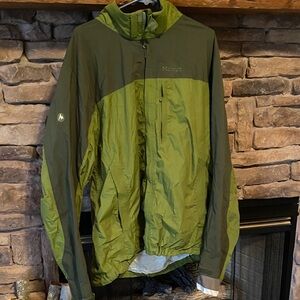 Marmot Men's Two-Tone Green Performance Jacket